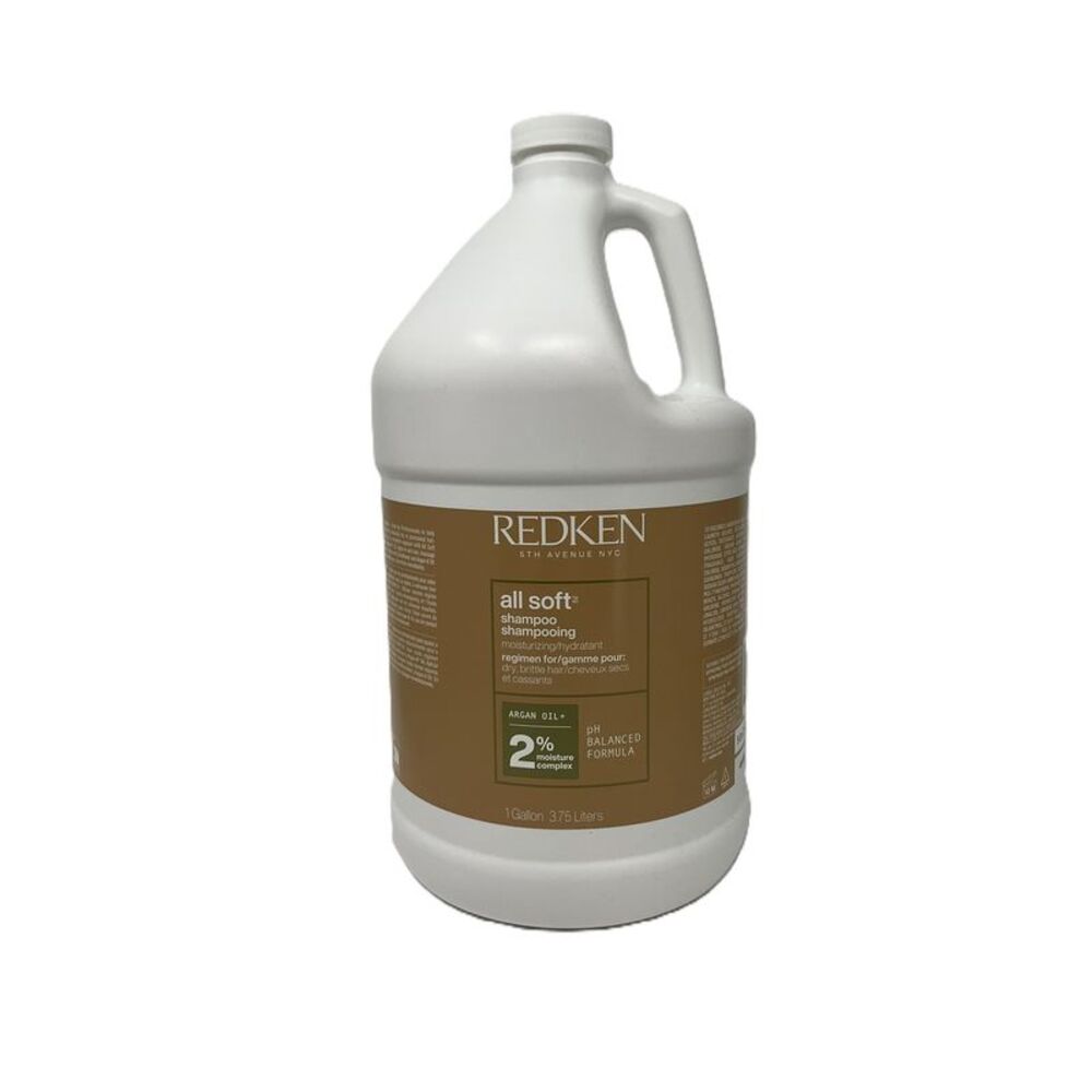Redken All Soft Shampoo 1 Gallon, 128 oz